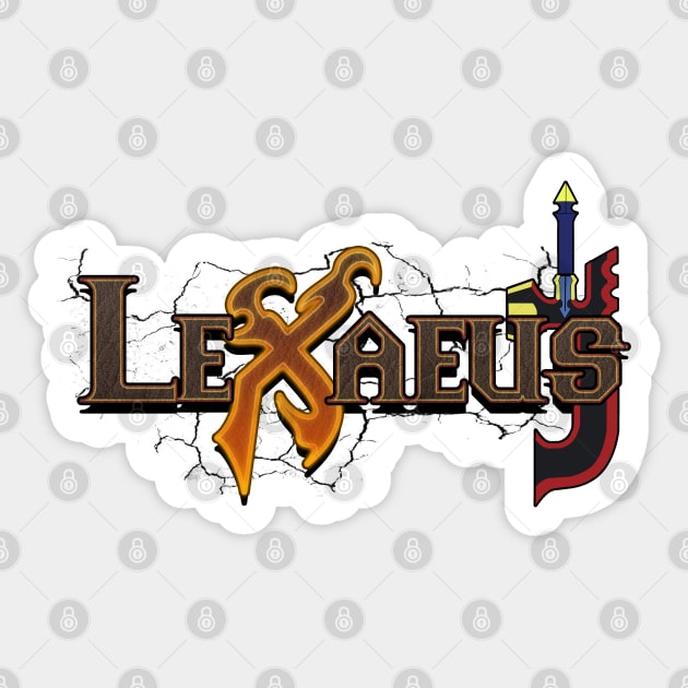 Lexaeus Title Sticker by DoctorBadguy